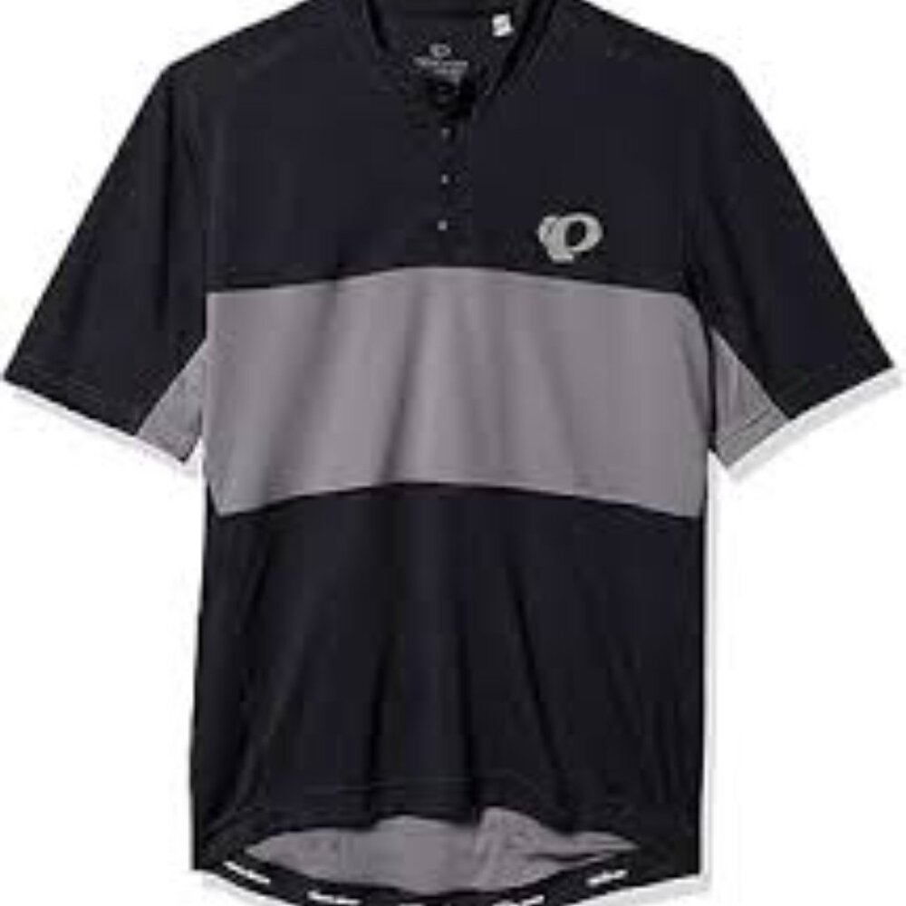 NWT Pearl Izumi Men's Select Tour Cycling Jersey in Black/Smoked Pearl - Size M